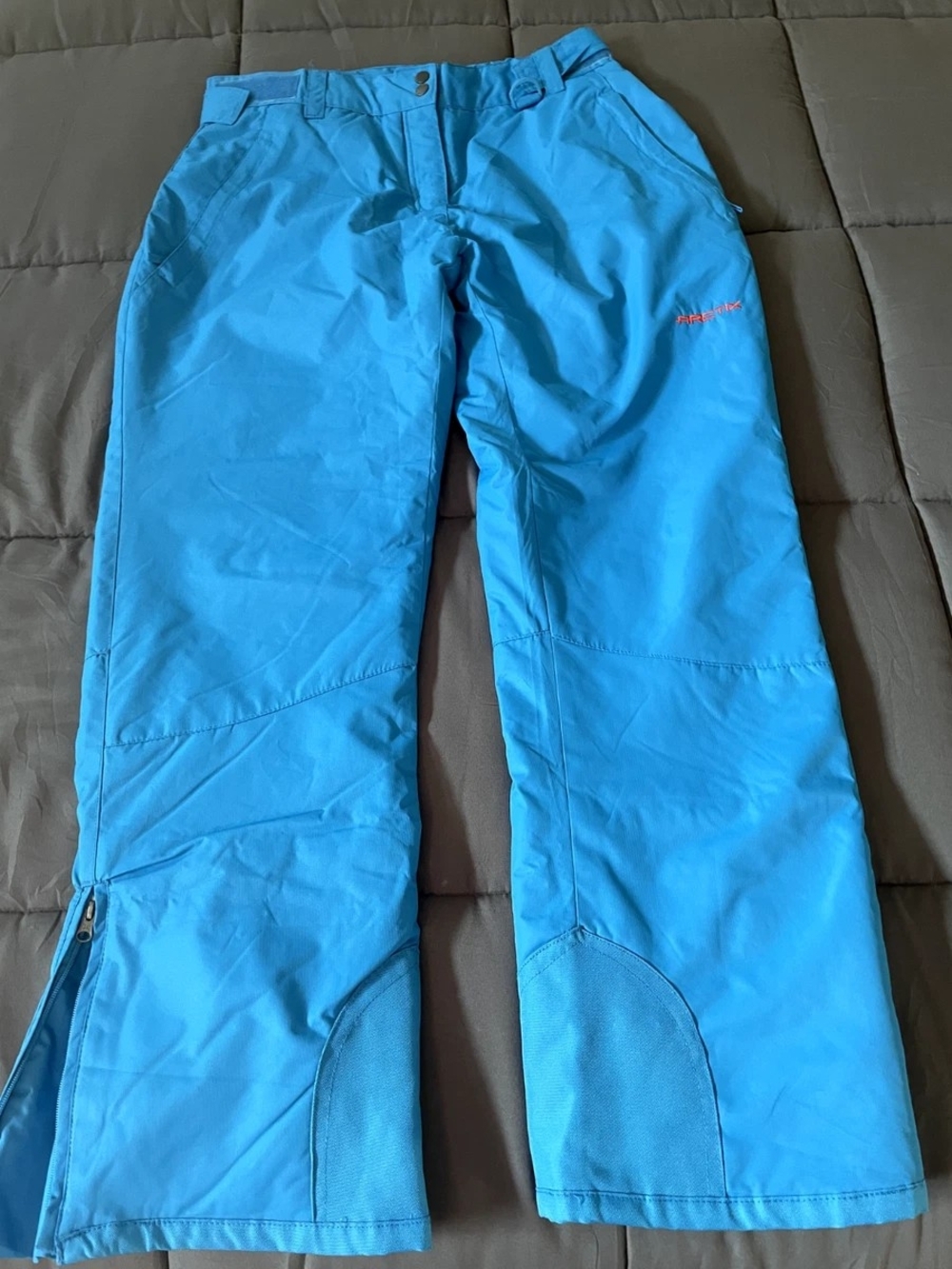 Women's Size M Arctix Blue Insulated Snow Pants